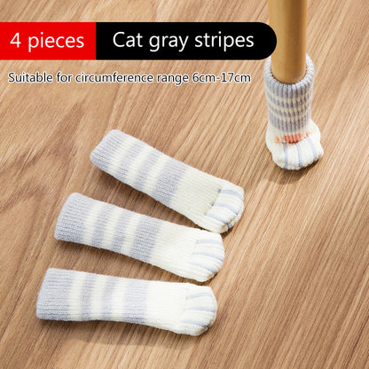 Knitted Table and Chair Cover Socks