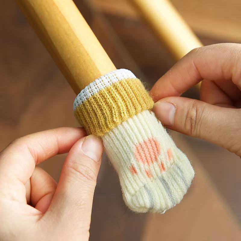 Knitted Table and Chair Cover Socks