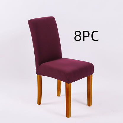 Solid Stretch Knit Chair Cover