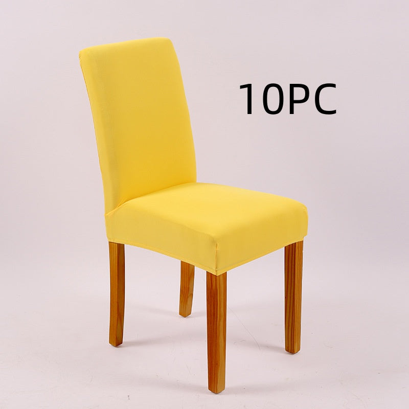 Solid Stretch Knit Chair Cover