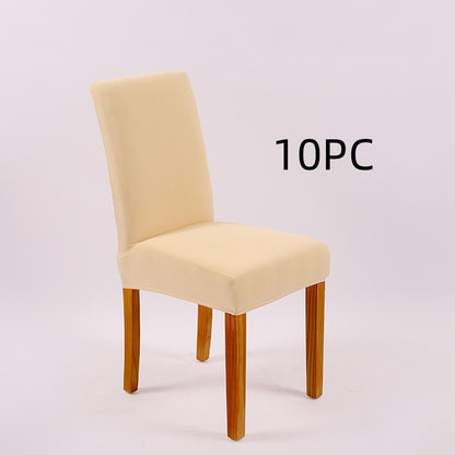 Solid Stretch Knit Chair Cover