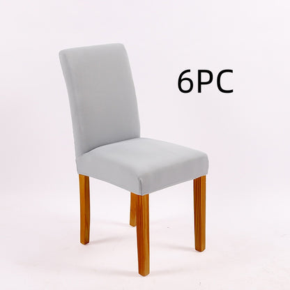 Solid Stretch Knit Chair Cover