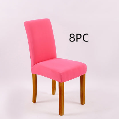 Solid Stretch Knit Chair Cover