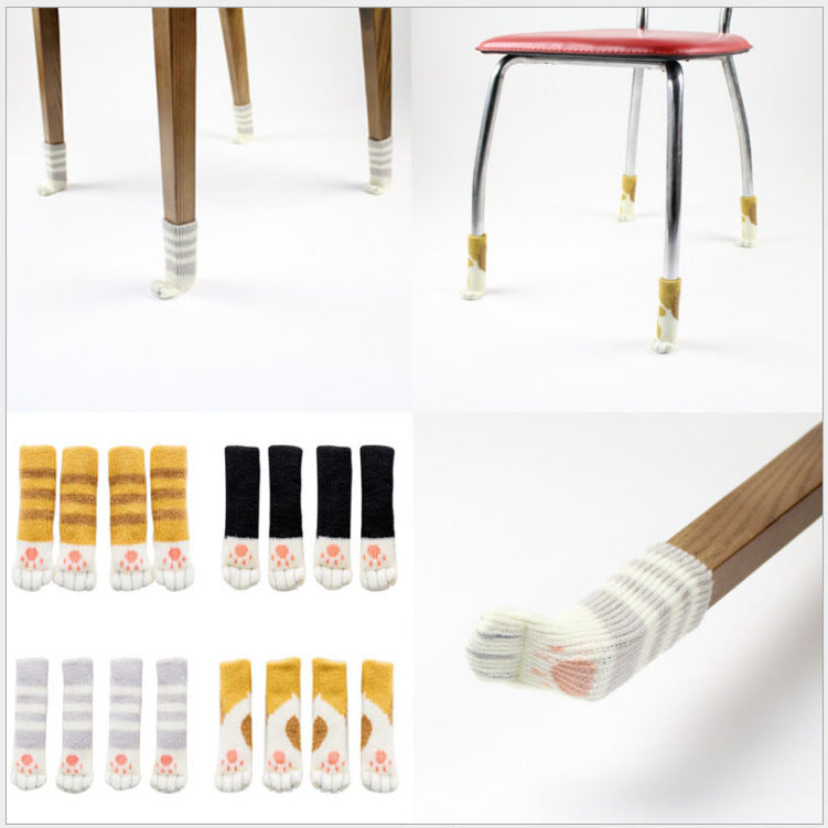 Cute Cat Paw Chair Leg Protectors