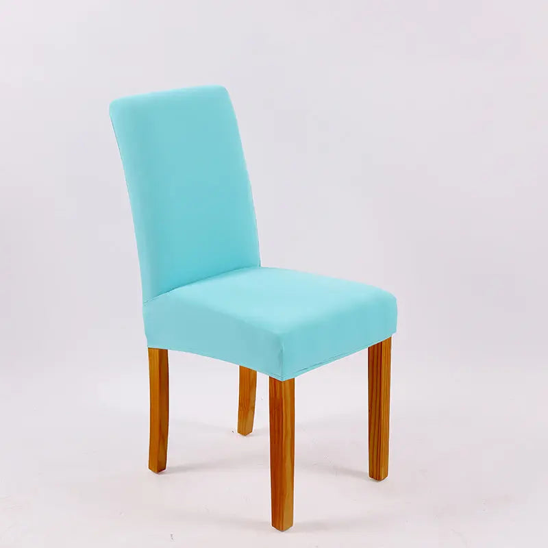 Solid Color Stretch Knit Chair Cover Naavian