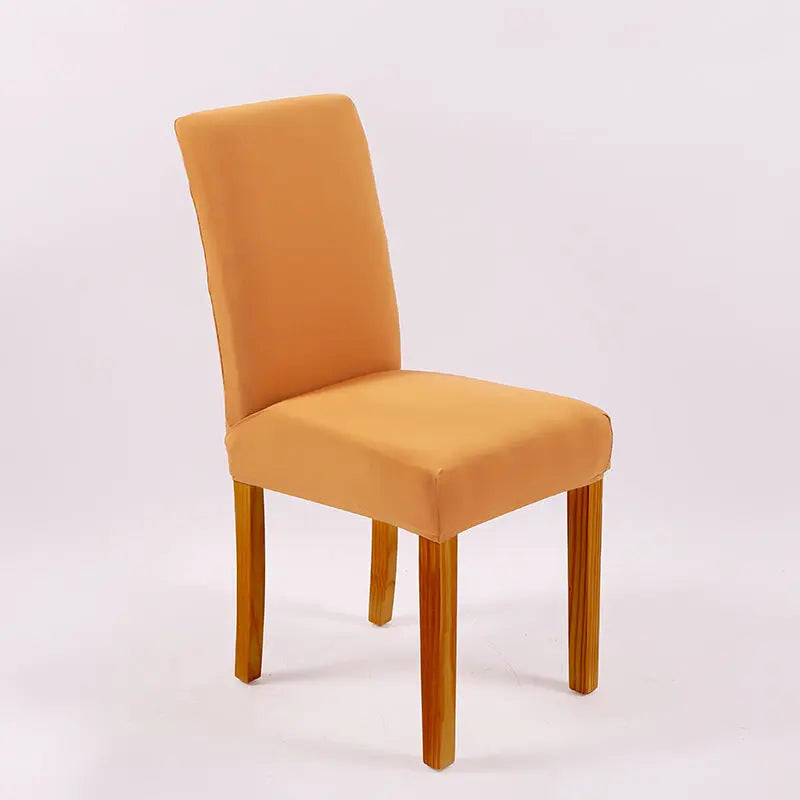 Solid Color Stretch Knit Chair Cover Naavian