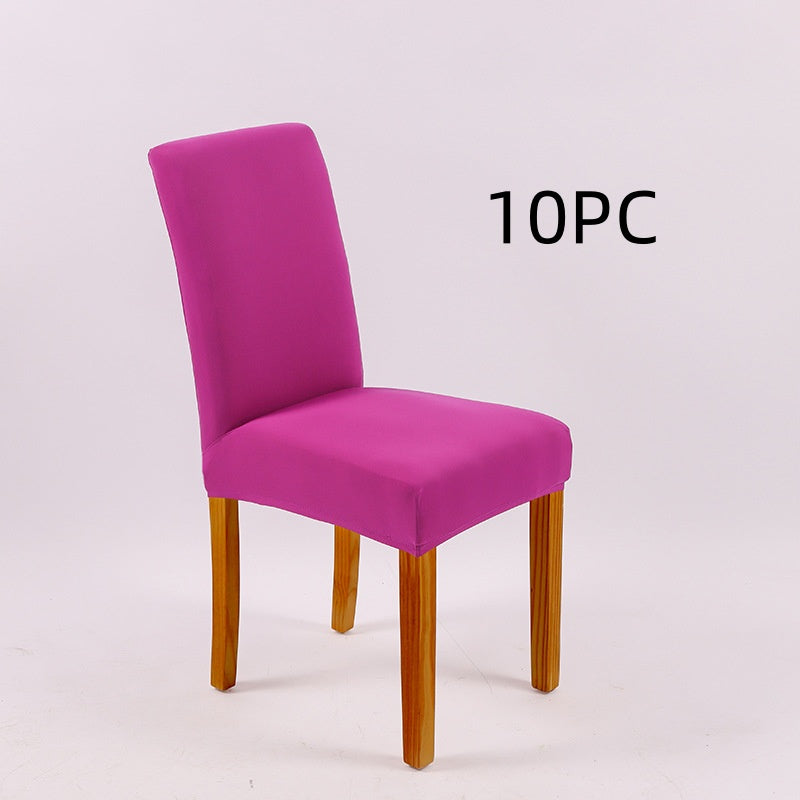 Solid Stretch Knit Chair Cover