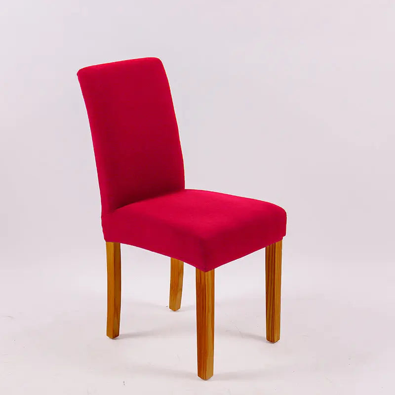 Solid Color Stretch Knit Chair Cover Naavian