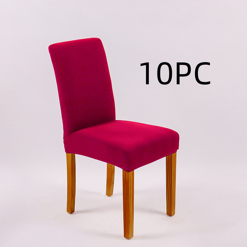 Solid Stretch Knit Chair Cover