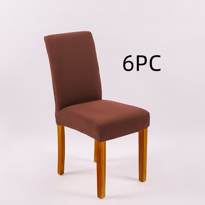 Solid Stretch Knit Chair Cover