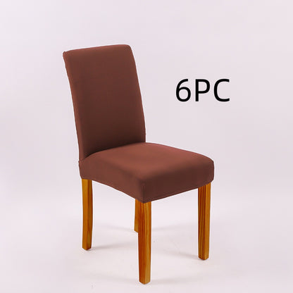 Solid Stretch Knit Chair Cover