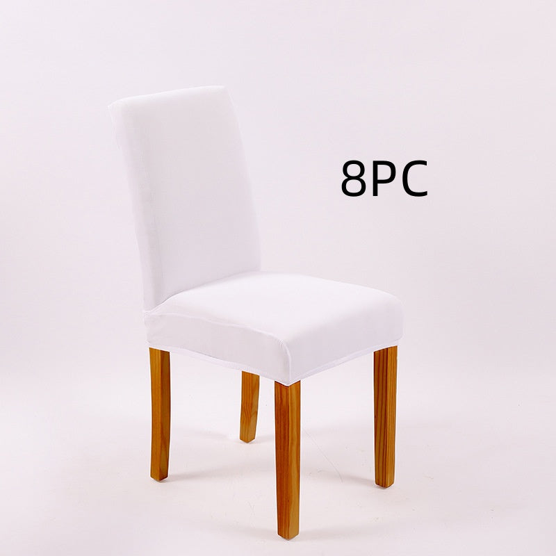 Solid Stretch Knit Chair Cover