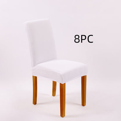 Solid Stretch Knit Chair Cover