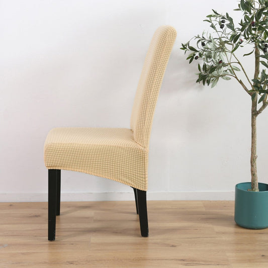 Large Slant-Knit Padded Chair Cover