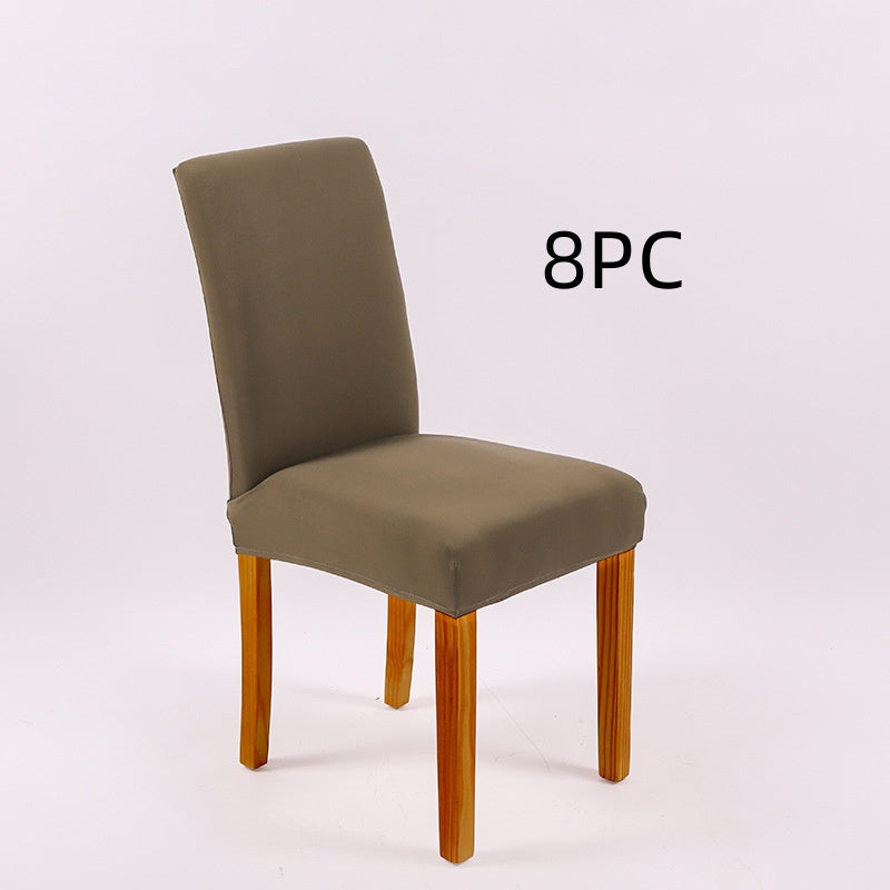 Solid Stretch Knit Chair Cover