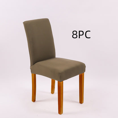 Solid Stretch Knit Chair Cover