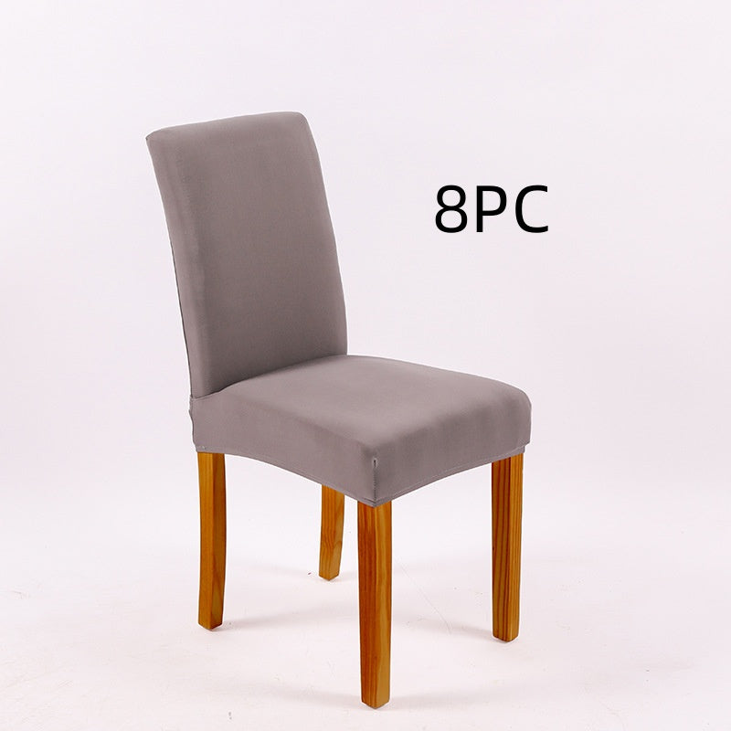 Solid Stretch Knit Chair Cover