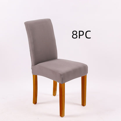 Solid Stretch Knit Chair Cover