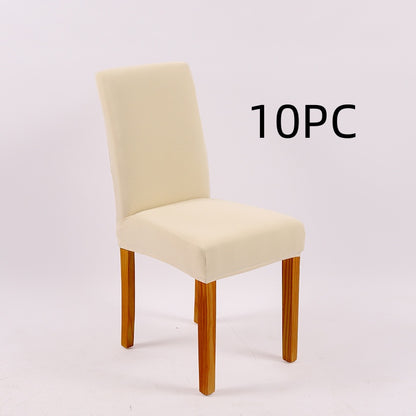 Solid Stretch Knit Chair Cover