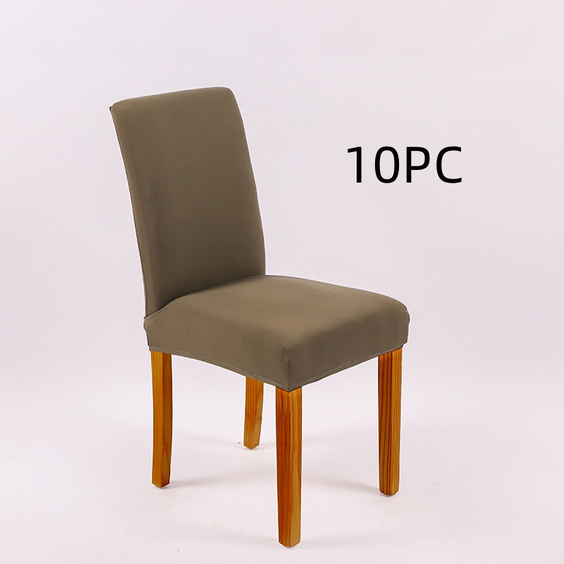 Solid Stretch Knit Chair Cover
