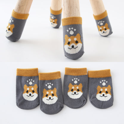Knitted Chair Leg Protectors