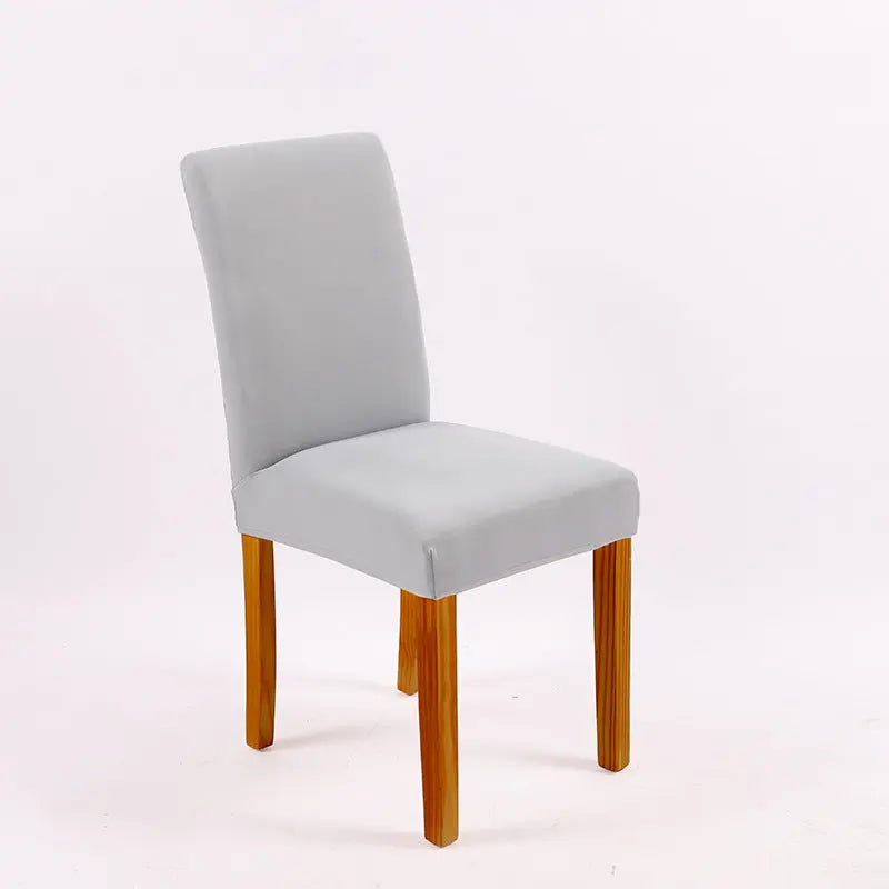 Solid Color Stretch Knit Chair Cover Naavian