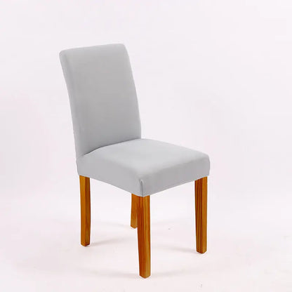 Solid Color Stretch Knit Chair Cover Naavian