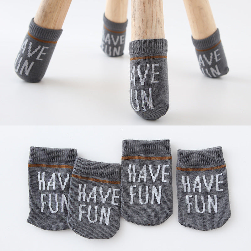 Knitted Chair Leg Protectors