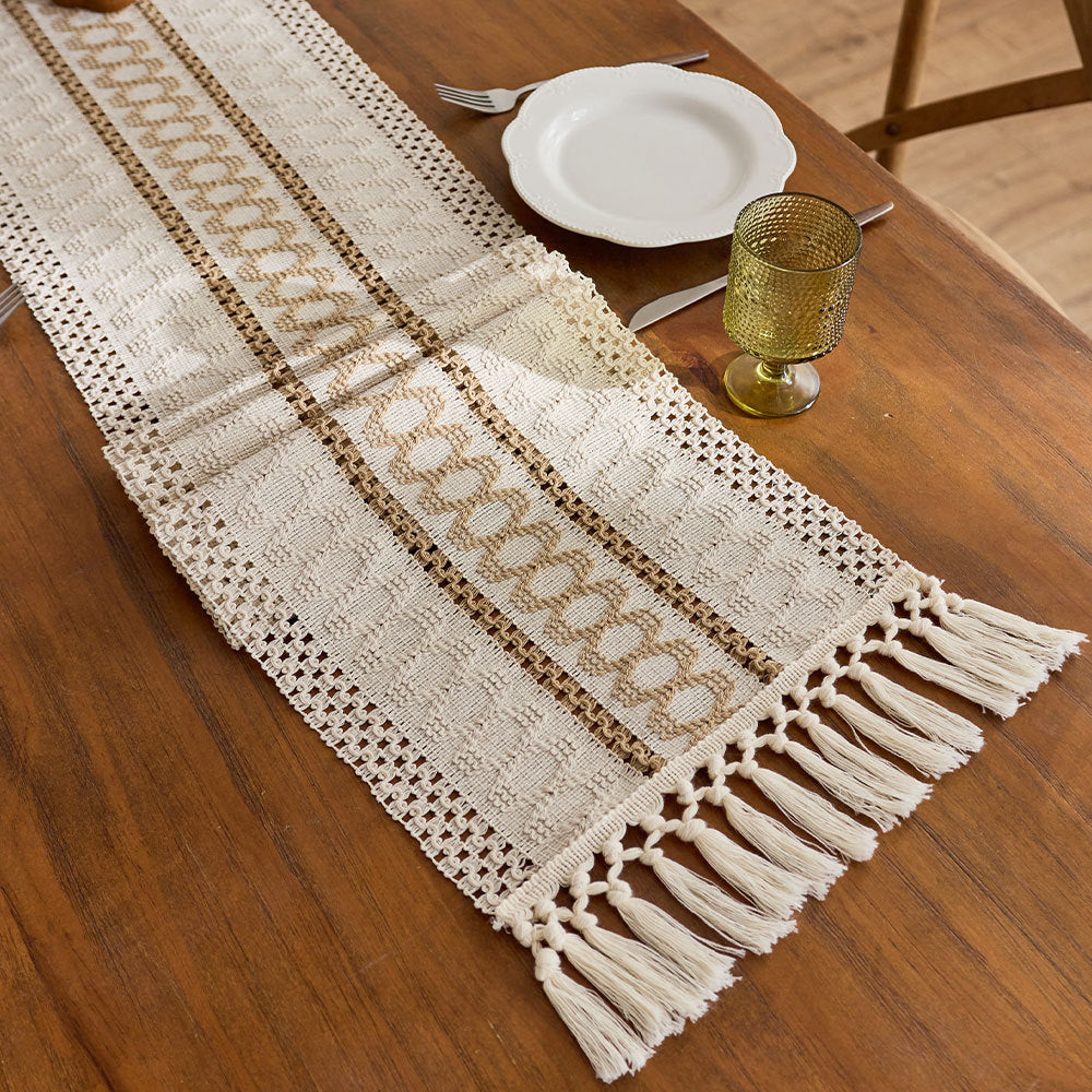 Alva - Rustic Linen Table Runner