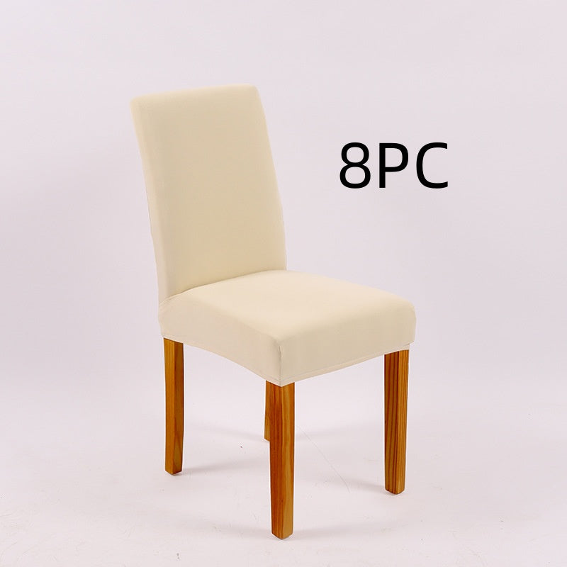 Solid Stretch Knit Chair Cover