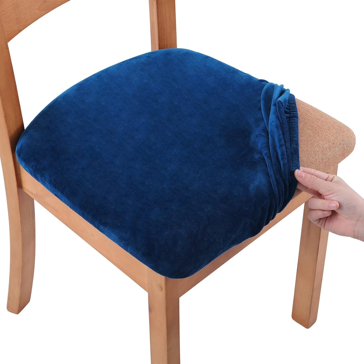 Lune - Soft Elastic Chair Seat Cover
