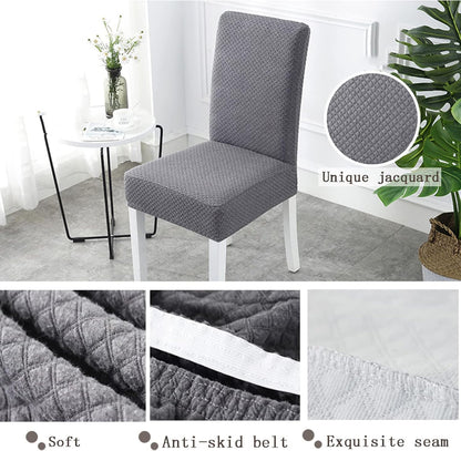 Edda - Knitted Stretch Chair Cover