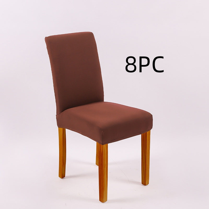 Solid Stretch Knit Chair Cover