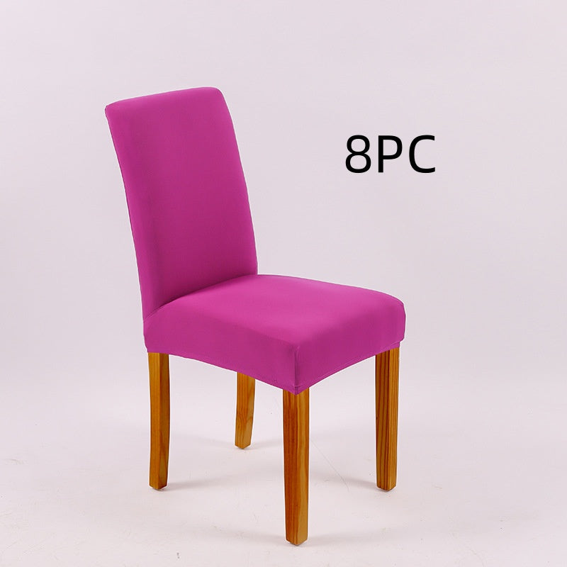 Solid Stretch Knit Chair Cover