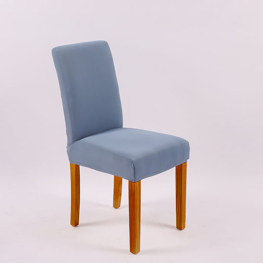 Solid Color Stretch Knit Chair Cover