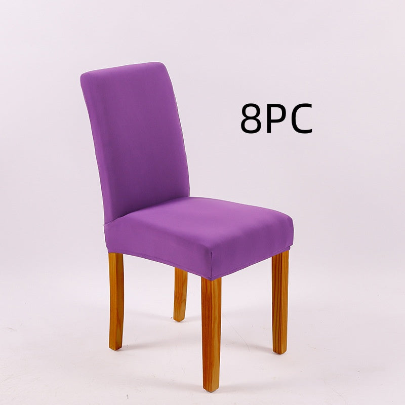 Solid Stretch Knit Chair Cover