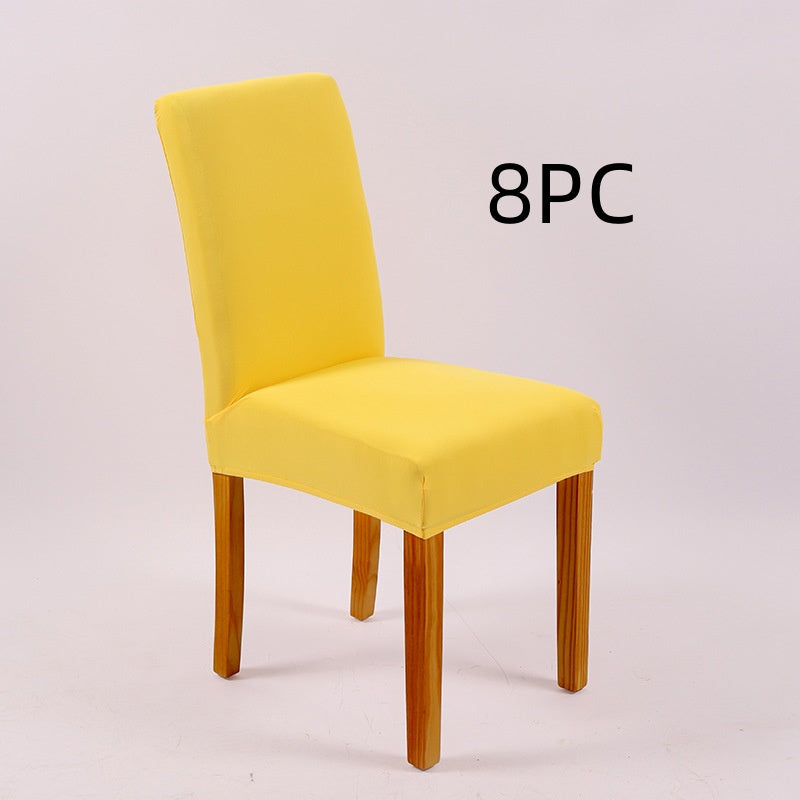 Solid Stretch Knit Chair Cover