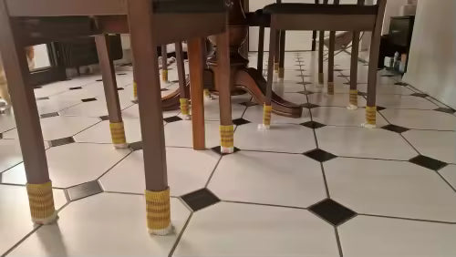 Knitted Table and Chair Cover Socks