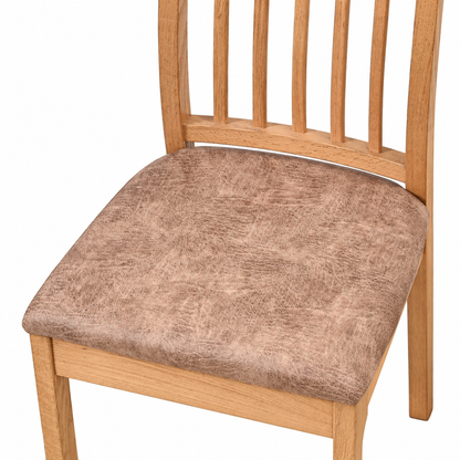 Alv - Rustic pattern Buckle Chair Seat Cover
