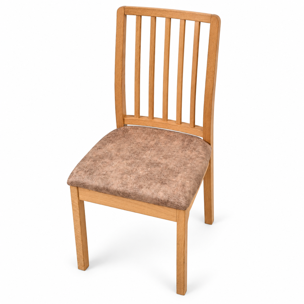 Alv - Rustic pattern Buckle Chair Seat Cover