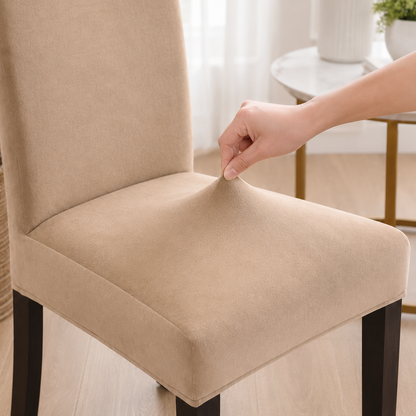 Fjorgyn - Soft Elastic Velvet Chair Cover
