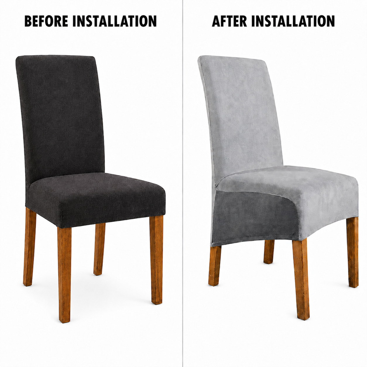 Rune - Soft Flannel Half Chair Cover