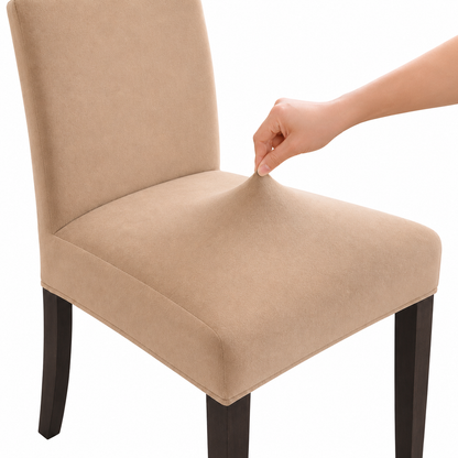 Fjorgyn - Soft Elastic Velvet Chair Cover