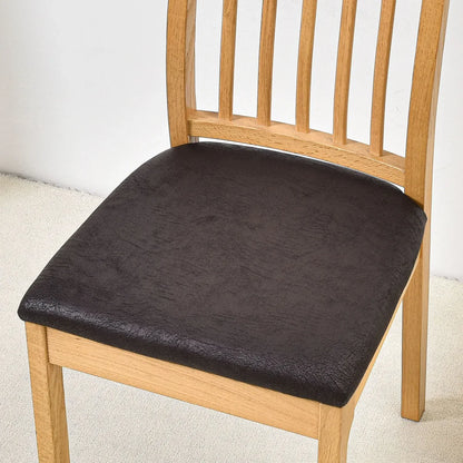 Alv - Rustic pattern Buckle Chair Seat Cover