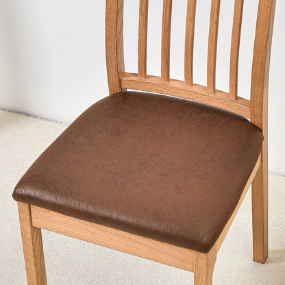 Alv - Rustic pattern Buckle Chair Seat Cover
