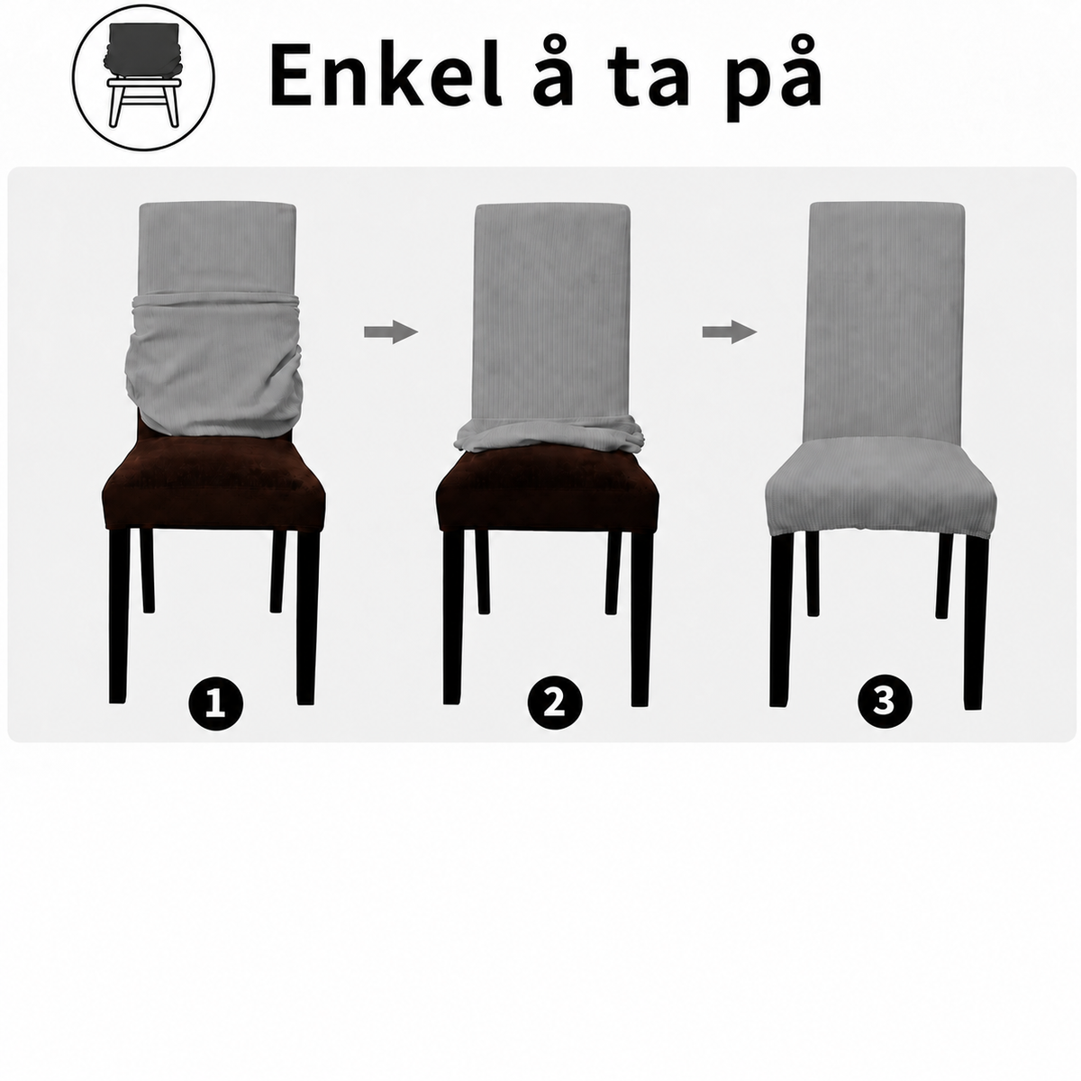 Njord - Modern Leaf Chair Cover