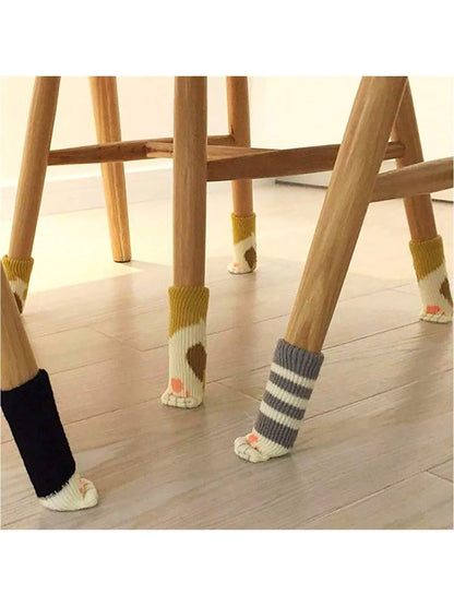 Knitted Table and Chair Cover Socks