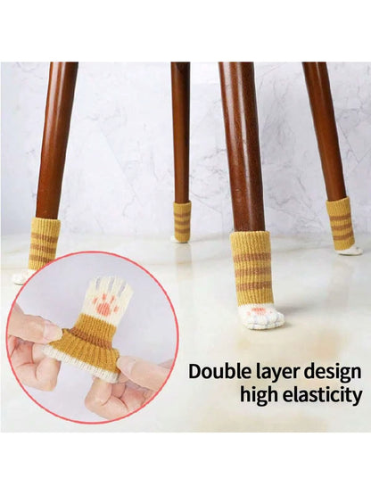 Knitted Table and Chair Cover Socks