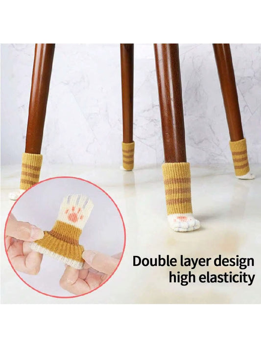Knitted Table and Chair Cover Socks