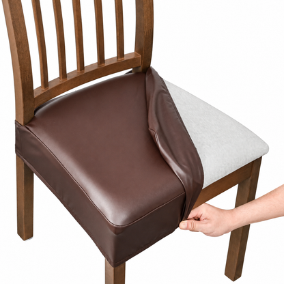 Skadi - Leather Chair Seat Cover